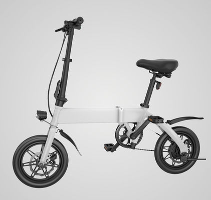 14 มินิพับอลูมิเนียมอัลลอยด์จักรยานไฟฟ้าจักรยานไฟฟ้าพร้อมแบตเตอรี่ที่ซ่อนอยู่