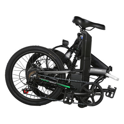 ODM น้ำหนักเบาพับจักรยานไฟฟ้าก่อนประกอบกับ 3.0 Tyres