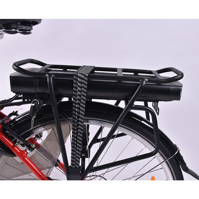 จักรยานไฟฟ้าสำหรับสุภาพสตรีน้ำหนักเบากันน้ำ 19mph 6Speed ​​Multimode