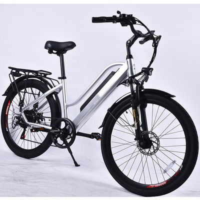30KG E City จักรยานพับไฟฟ้า 250W พร้อมแบตเตอรี่ลิเธียม 8000mAh