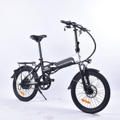 จักรยานพับไฟฟ้าน้ำหนักเบา 30 กม. / ชม. PAS จักรยานไฟฟ้าขนาด 20 นิ้ว