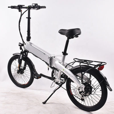 จักรยานพับ E ขนาด 500W 20, Ebike พับได้น้ำหนักเบาพร้อมแบตเตอรี่ถอดได้ 10Ah