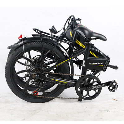 จักรยานไฟฟ้าพับได้น้ำหนักเบา 20MPH, จักรยานพับไฟฟ้าขนาด 10.4Ah 20 นิ้ว