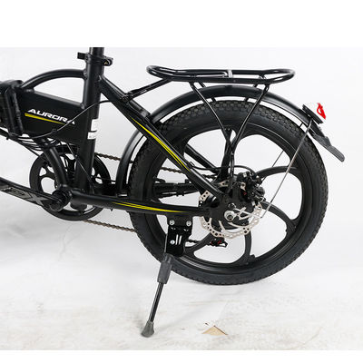 จักรยานพับไฟฟ้าน้ำหนักเบา 20x1.95 ความเร็วสูงสุด 50 กม. / ชม. พร้อมโซ่ KMC