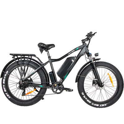 7Speed ​​Fat Tyre Electric Mountain Bike 26in 20 Miles Endurance